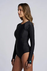COOLIBAR Traje de baño de manga larga Escalante para mujer COLOR NEGRO Talla S