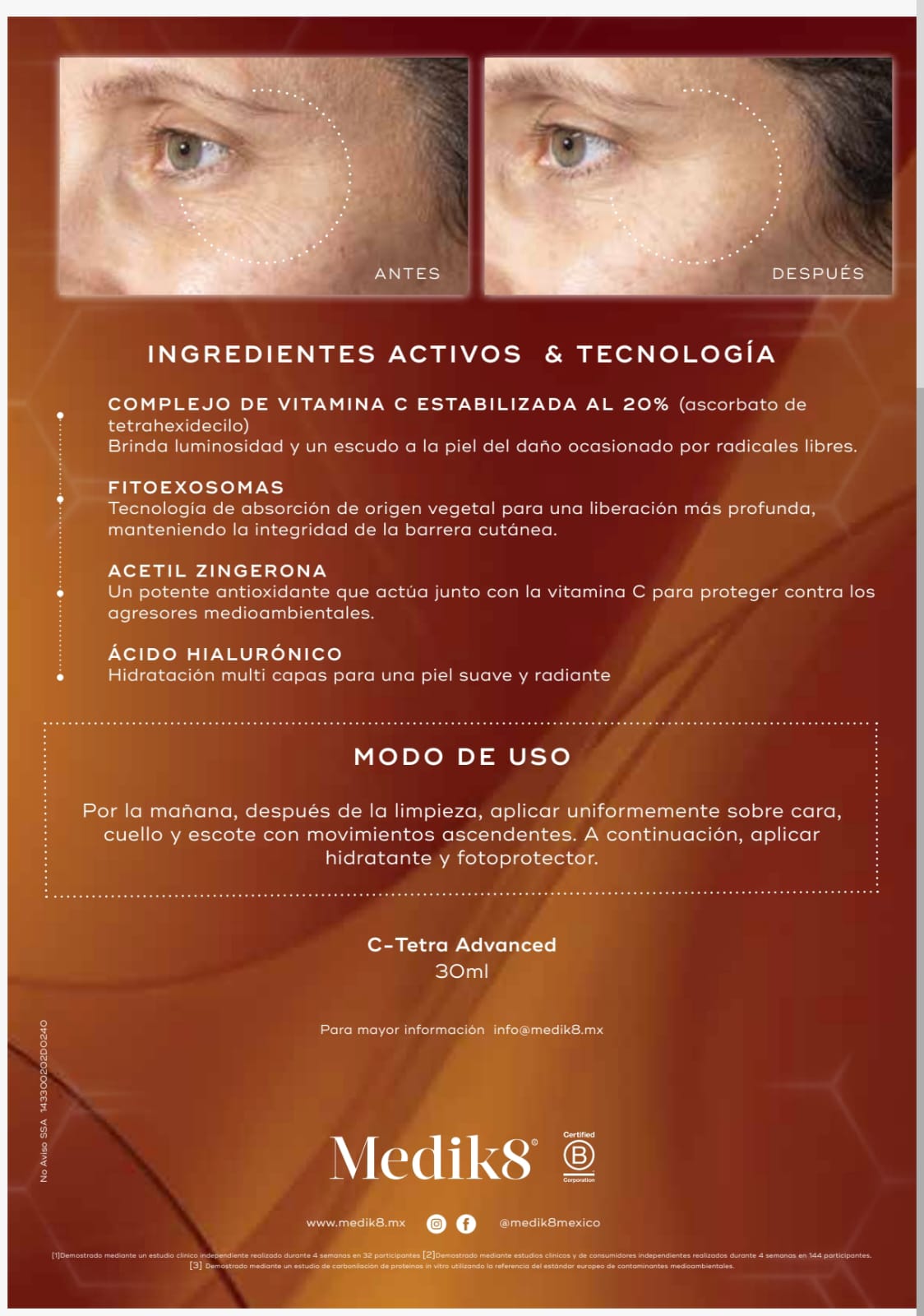 Medik8 C-Tetra Advanced Gel-Serum 30mL