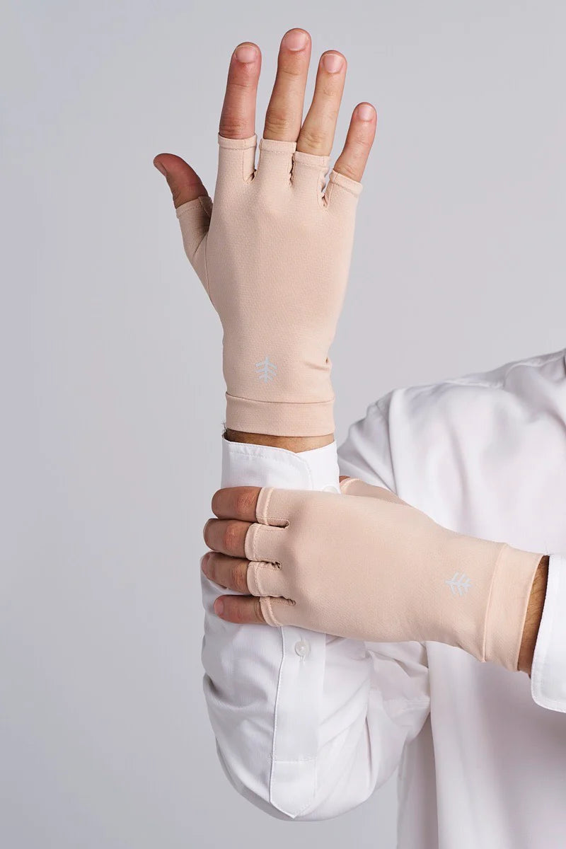 COOLIBAR GUANTES SIN DEDOS UPF 50+ NATURAL L