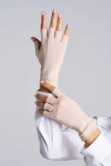 COOLIBAR GUANTES SIN DEDOS UPF 50+ NATURAL L
