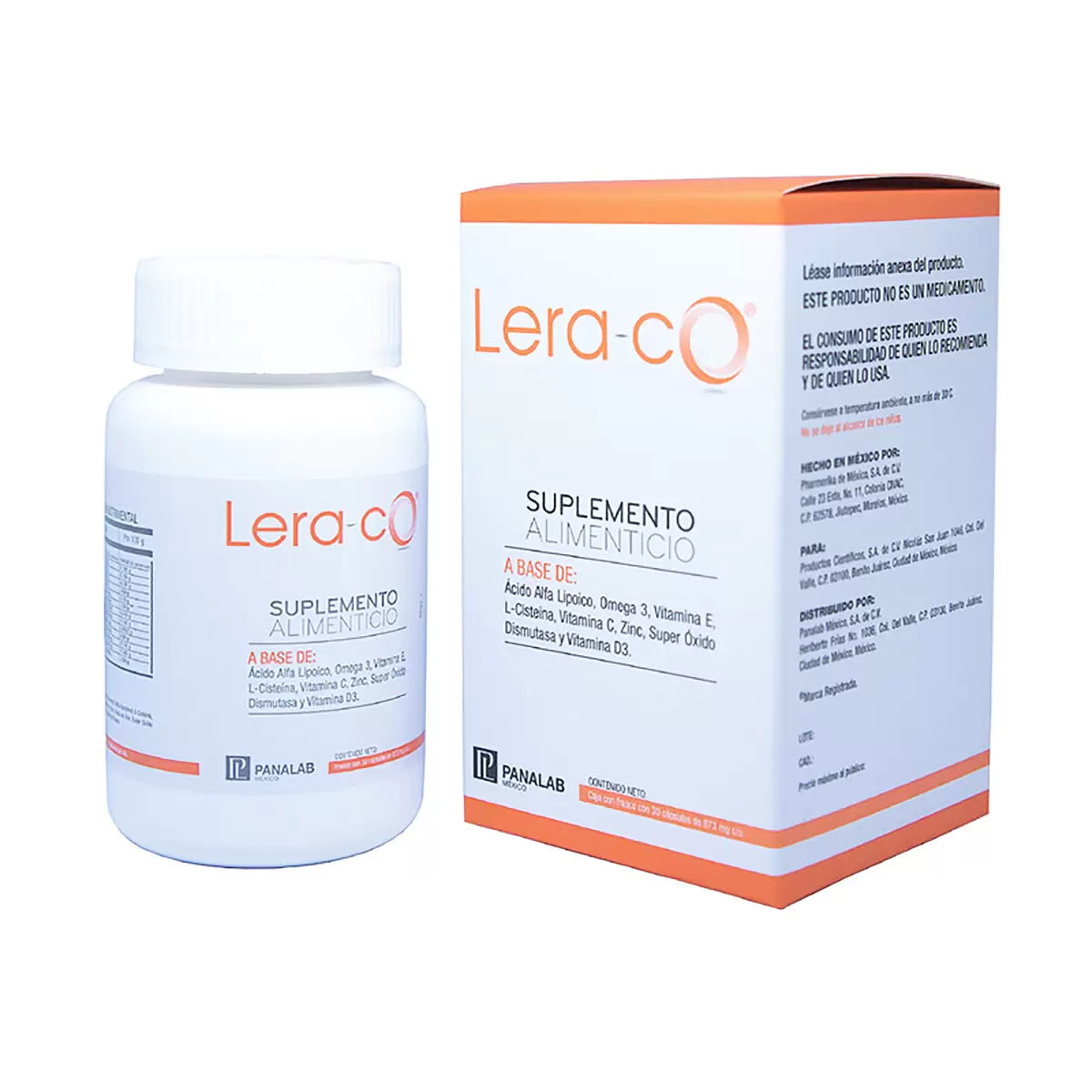 LERA-CO SUPLEMENTO ALIMENTICIO 30 CAPSULAS