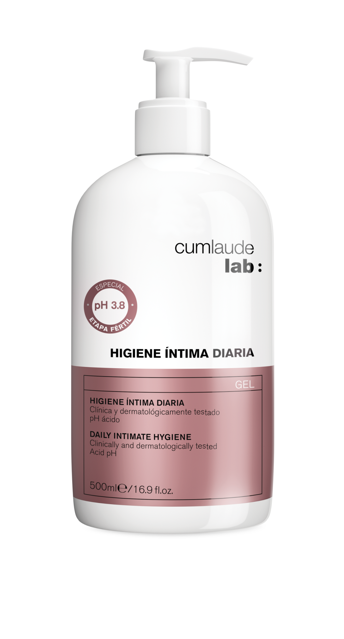 CUMLAUDE GEL Higiene Íntima Diaria 500ML