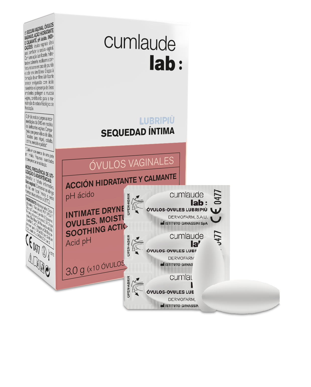 LUBBRIPIU OVULOS 10 OVULOS 3GR