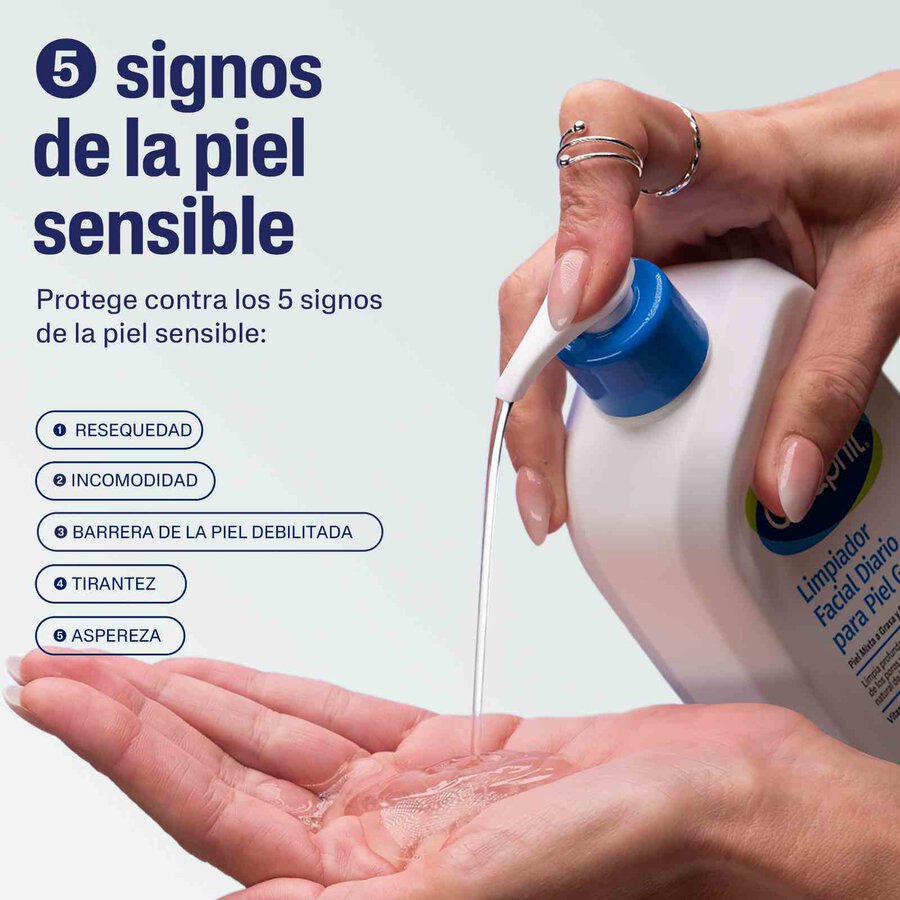 Cetaphil Limpiador Facial Diario Para Piel Grasa 473ml