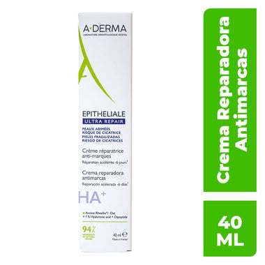 A-DERMA EPITHELIAL A.H CREMA REPARADORA CALMANTE 40 ML