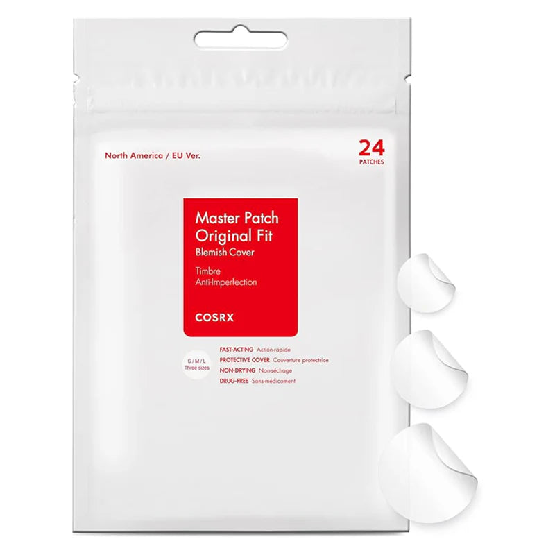 COSRX ACNE PIMPLE MASTER PATCH (PARCHES ADHESIVOS PARA EL CUIDADO DEL ACNÉ) 24PZAS