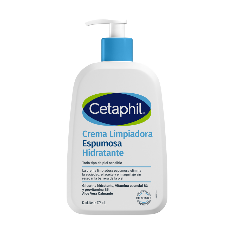 CETAPHIL CREMA LIMP ESPUMOSA HIDRATANTE 473 ML
