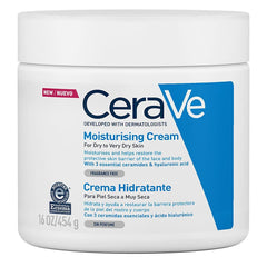 CERAVE CREMA HIDRATANTE PIEL SECA ROSTRO Y CUERPO 454G