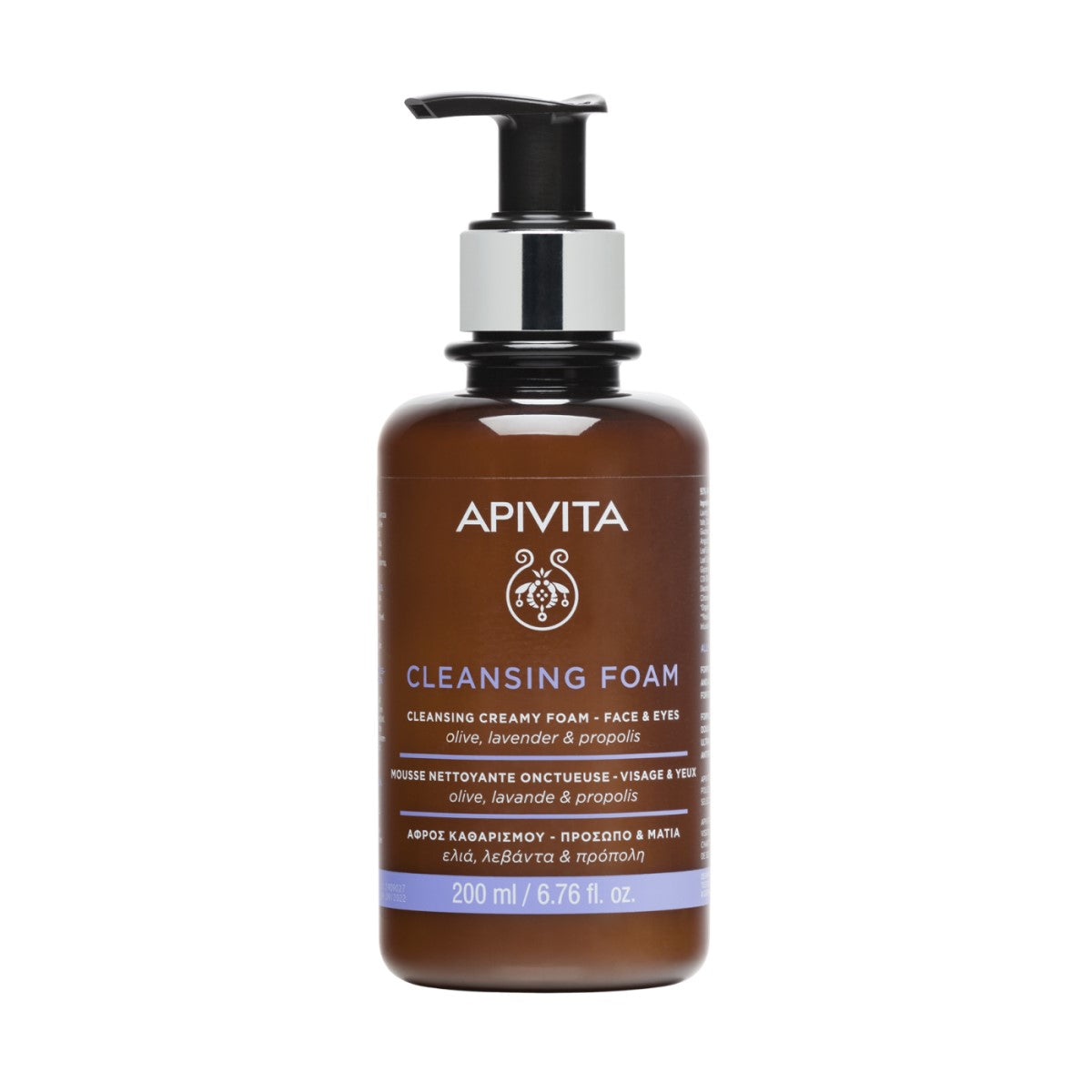 APIVITA  ESPUMOSA LIMPIADORA ROSTRO Y OJOS 200ML