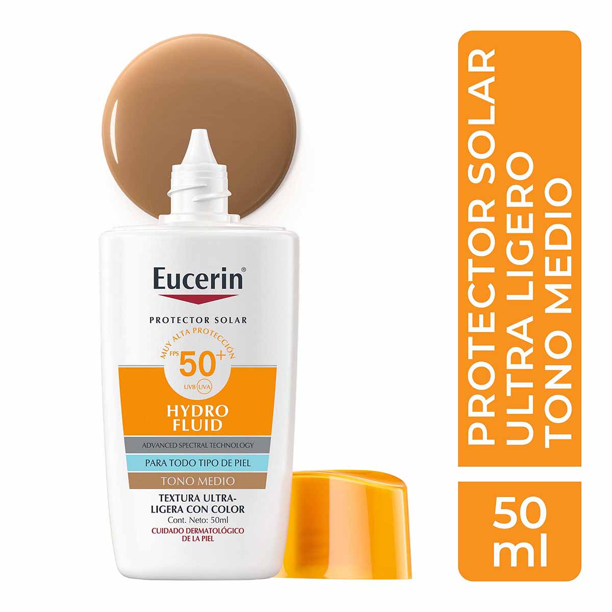 EUCERIN Sun Hydro Fluid con Color TONO MEDIO