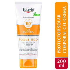 Sun Body Oil Control Gel-Crema Toque seco FPS 50+