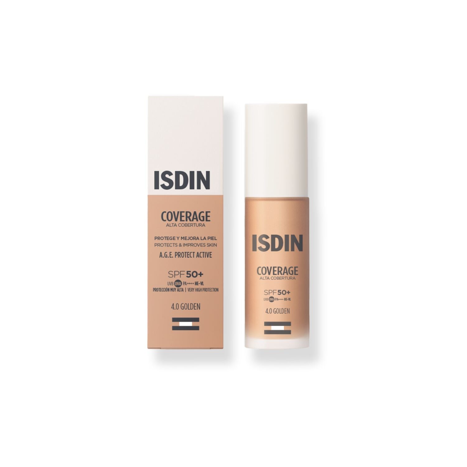 ISDIN COVERAGE SPF 50+ 4.0 GOLDEN
