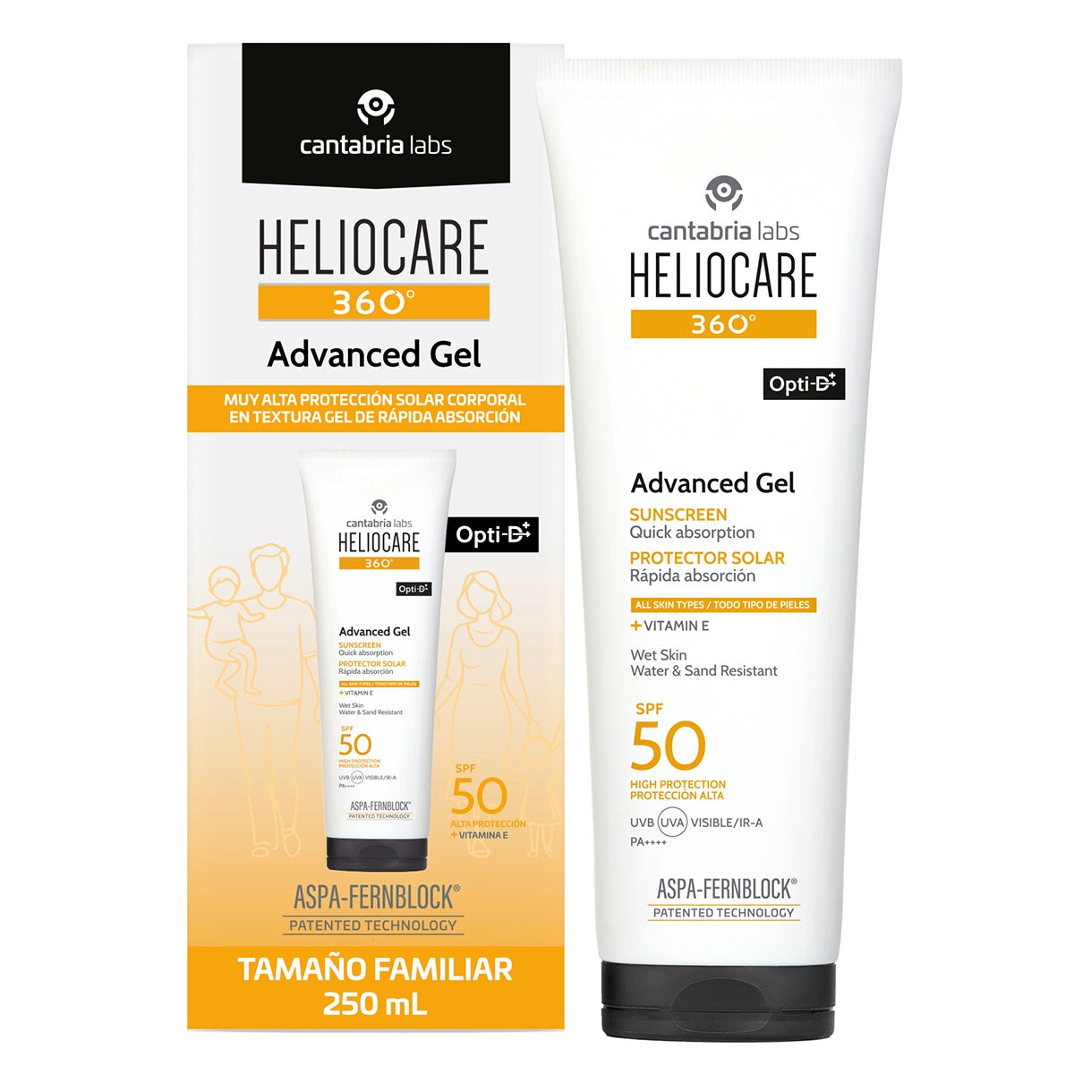 HELIOCARE ADVANCED GEL SPF 50+ 250ML