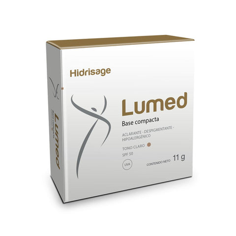 LUMED Base Compacta Tono Claro  SPF50