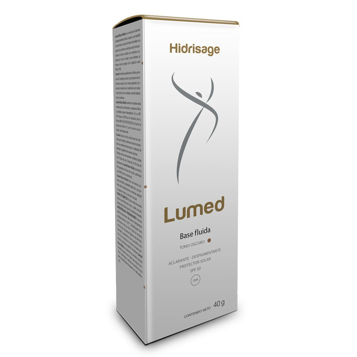 LUMED Base Fluida Tono Oscuro SPF50