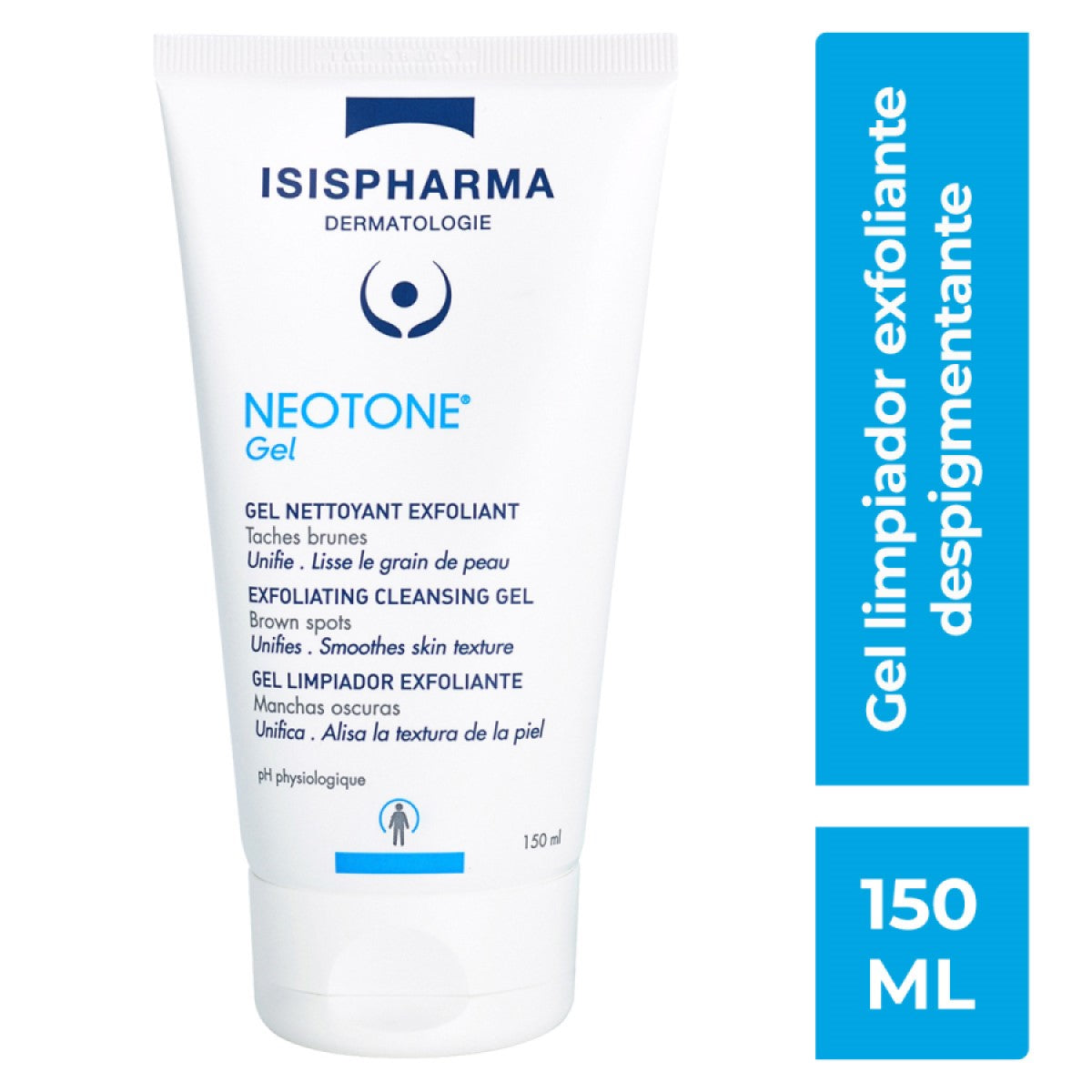 ISISPHARMA Neotone gel limpiador exfoliante 150ml