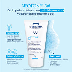ISISPHARMA Neotone gel limpiador exfoliante 150ml