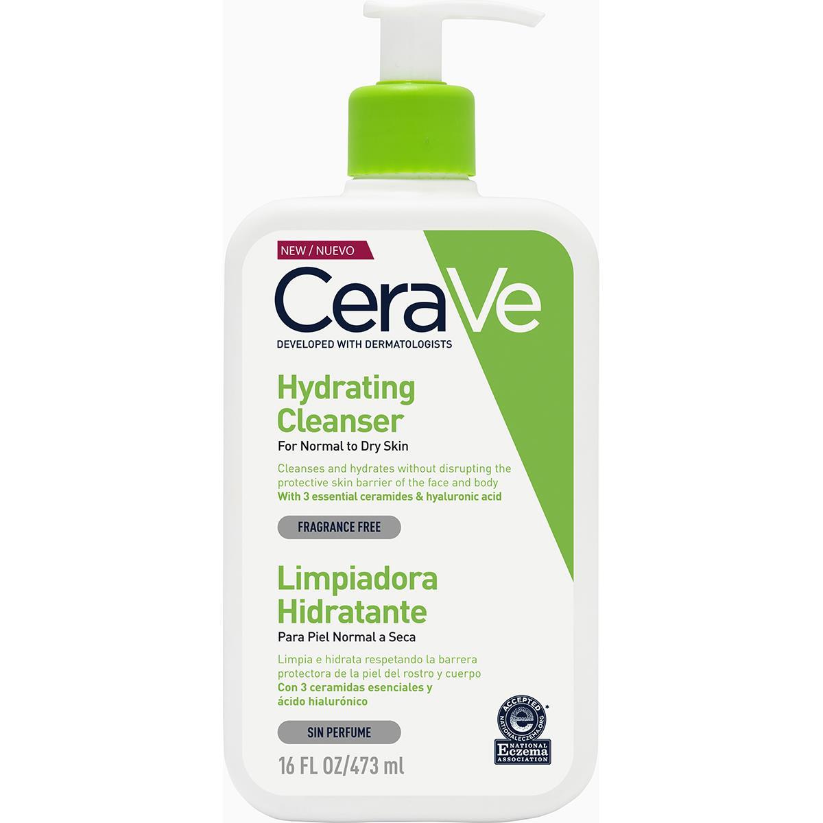 CERAVE LIMPIADOR HIDRATANTE 473ML