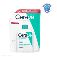 CERAVE REFILL GEL LIMPIADOR ESPUMOSO 16OZ