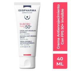 Isispharma Ruboril Expert FPS 50+ Invisible Fotoprotector Facial Para Piel Con Rosácea 40 Ml