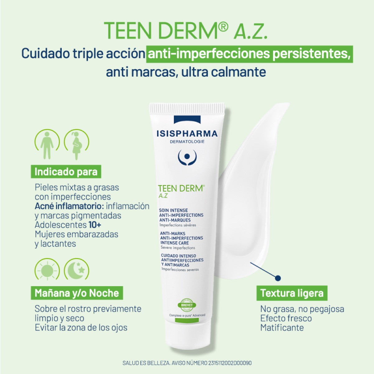 Teen Derm A.Z 30ML