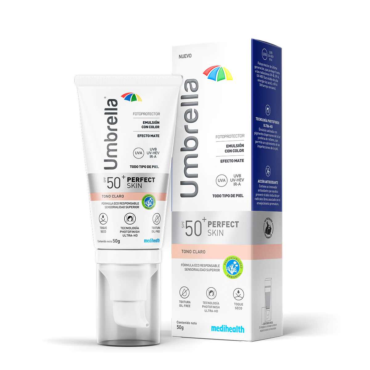 UMBRELLA  Perfect Skin Tono Claro 50G