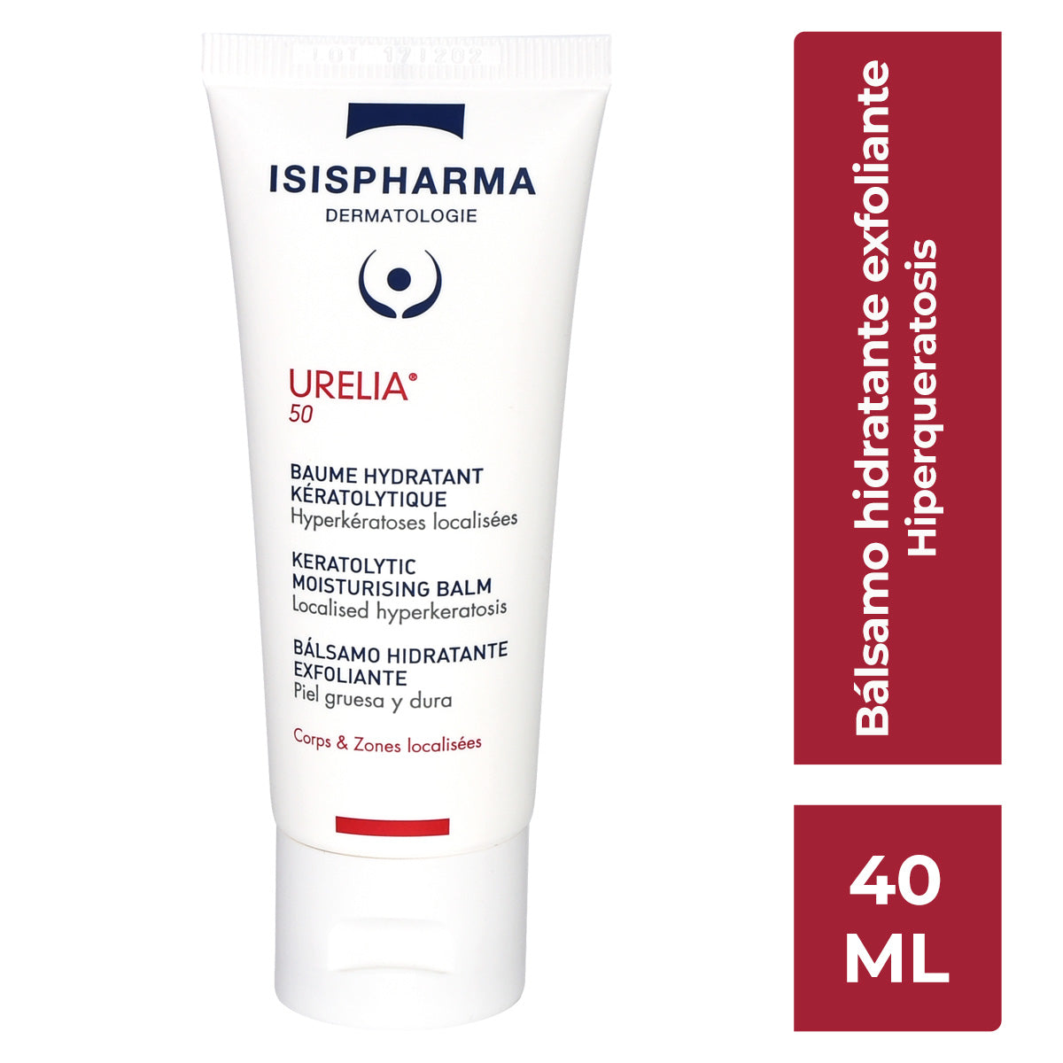 Isispharma Urelia Urea 50% Hidratante para piel con descamación 40 ml