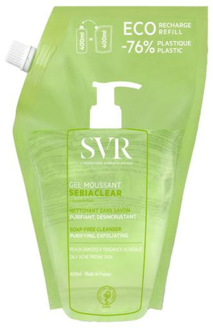 SVR Eco Refil Sebiaclear Gel Moussant 400ml