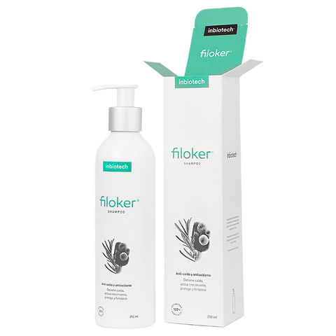 FILOKER Shampoo Anti-caÍda y antioxidante 250ml
