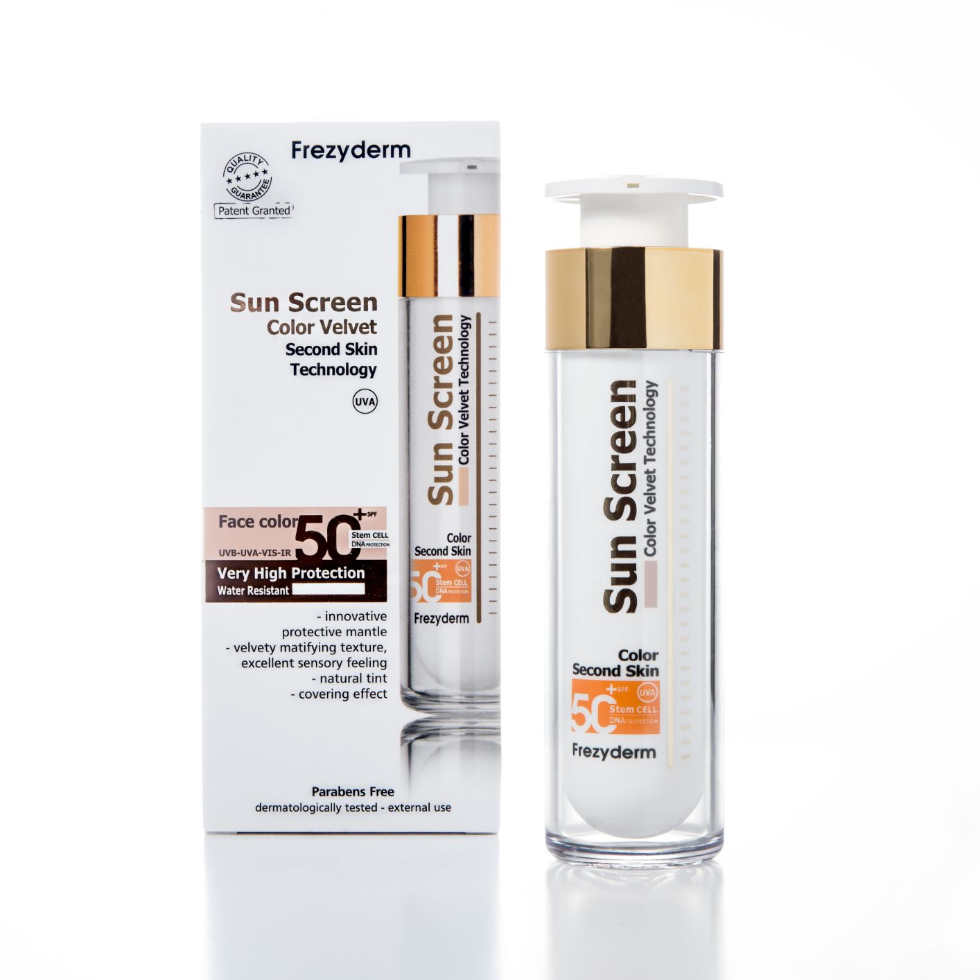 SUN SCREEN COLOR VELVET FACE CREAM SPF 50